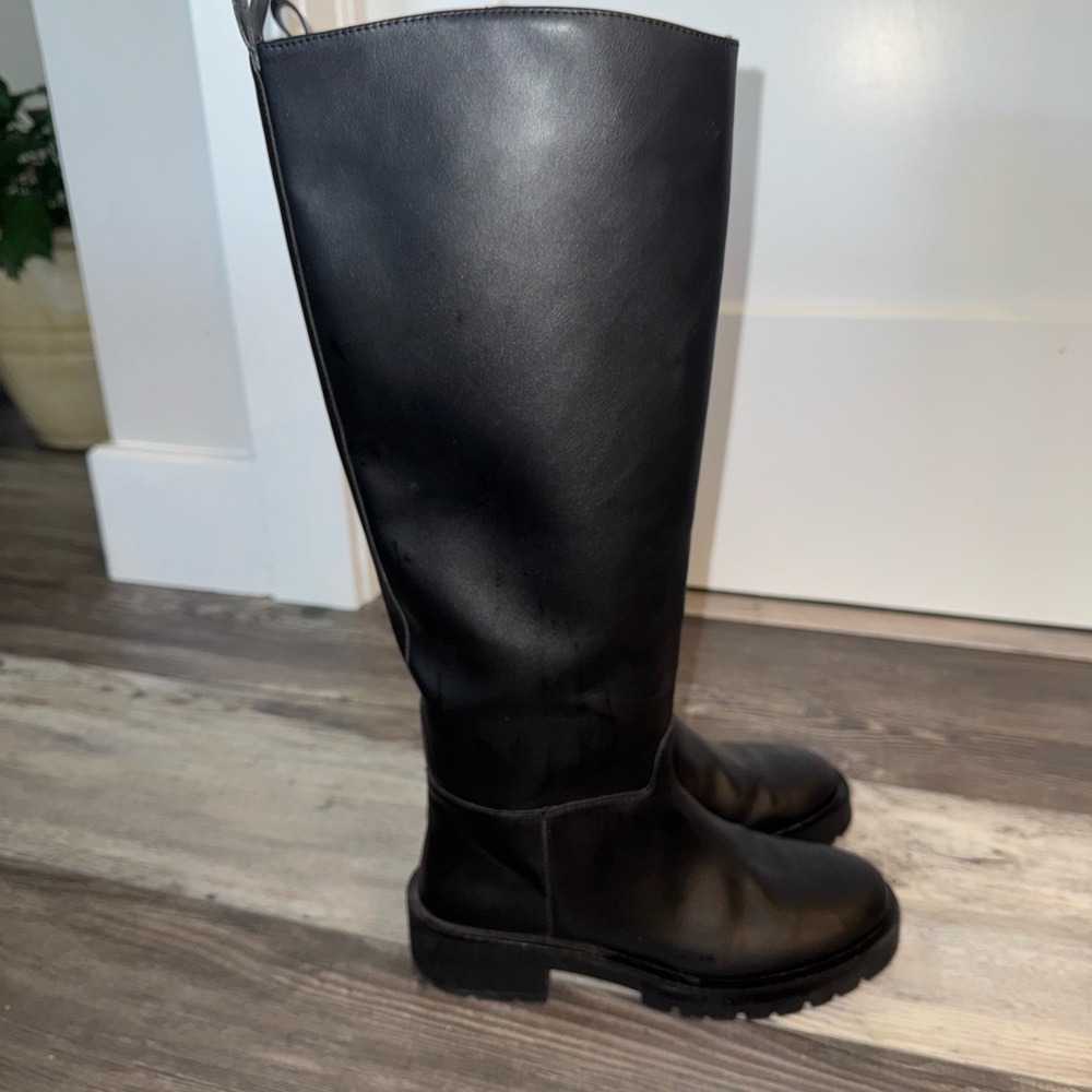 H&M Black Combat Boots